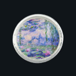 Claude Monet - Vatten Lilies / Nympheas 1919 Ring<br><div class="desc">Vatten Lilies / Nympheas (W.1852) - Claude Monet,  Oil on Canvas,  1916-1919</div>