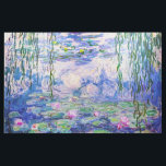Claude Monet - Vatten Lilies / Nympheas 1919 Tyg<br><div class="desc">Vatten Lilies / Nympheas (W.1852) - Claude Monet,  Oil on Canvas,  1916-1919</div>