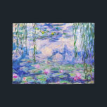 Claude Monet - Vatten Lilies / Nympheas 1919 Ull Fleecefilt<br><div class="desc">Vatten Lilies / Nympheas (W.1852) - Claude Monet,  Oil on Canvas,  1916-1919</div>