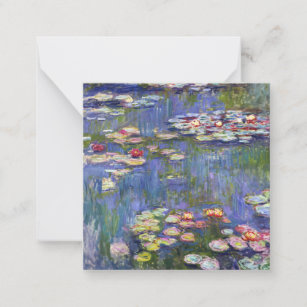Claude Monet - Vatten Lilies / Nympheas Anteckningskort