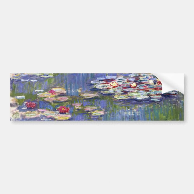 Claude Monet - Vatten Lilies / Nympheas Bildekal (Framsidan)