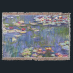 Claude Monet - Vatten Lilies / Nympheas Filt<br><div class="desc">Vatten Lilies / Nympheas - Claude Monet,  1916</div>