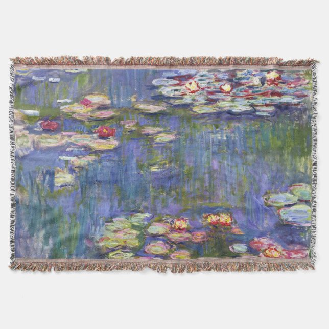 Claude Monet - Vatten Lilies / Nympheas Filt (Framsidan)