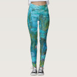Claude Monet Vatten Lilies Nymphéas GalleryHD Leggings<br><div class="desc">Claude Monet. Vatten Lilies Nymphéas. c. 1915 Olja på canvas. Konst originalmästerverk målning av berömd Fransk Impressionist artist Claude Monet.</div>