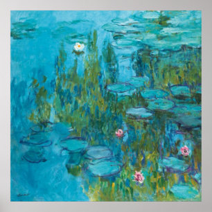 Claude Monet Vatten Lilies Nymphéas GalleryHD Poster