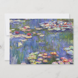 Claude Monet - Vatten Lilies / Nympheas Inbjudningar