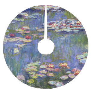 Claude Monet - Vatten Lilies / Nympheas Julgransmatta Borstad Polyester
