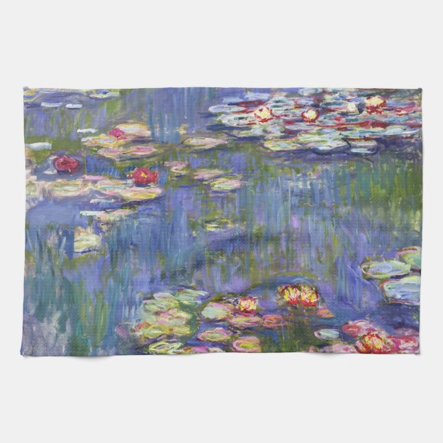 Claude Monet - Vatten Lilies / Nympheas Kökshandduk (Horisontell)