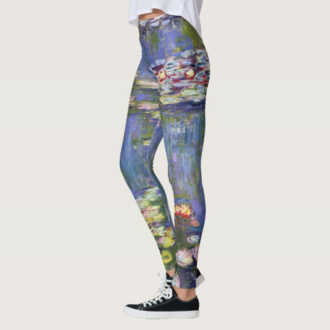 Claude Monet - Vatten Lilies / Nympheas Leggings (Vänster)