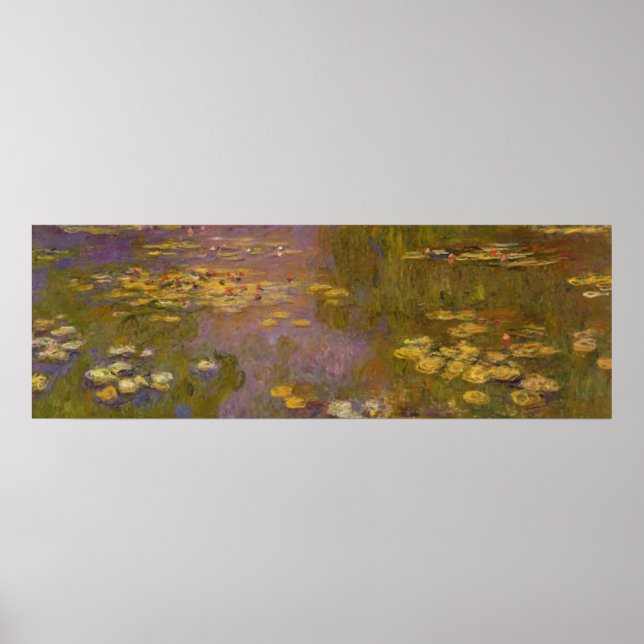 Claude Monet | Vatten Lilies Nympheas Poster (Framsidan)