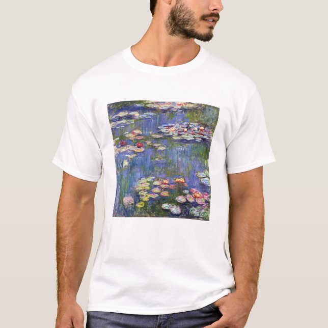 Claude Monet - Vatten Lilies / Nympheas T Shirt (Framsida)