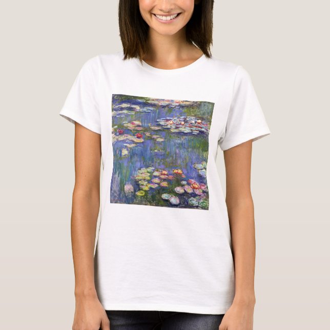 Claude Monet - Vatten Lilies / Nympheas T Shirt (Framsida)