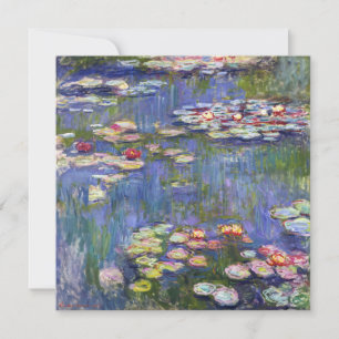 Claude Monet - Vatten Lilies / Nympheas Tack Kort