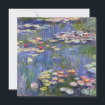 Claude Monet - Vatten Lilies / Nympheas Tack Kort<br><div class="desc">Vatten Lilies / Nympheas - Claude Monet,  1916</div>