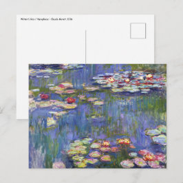 Claude Monet - Vatten Lilies / Nympheas Vykort