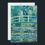 Claude Monet - Vatten Lilies och japanska bron<br><div class="desc">Claude Monet - Vatten Lilies och japanska bron (1899)</div>