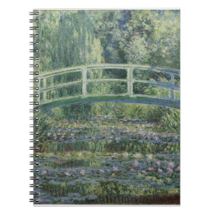 Claude Monet - Vatten Lilies och japanska bron Anteckningsbok