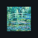 Claude Monet - Vatten Lilies och japanska bron Canvastryck<br><div class="desc">Claude Monet - Vatten Lilies och japanska bron (1899)</div>