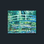 Claude Monet - Vatten Lilies och japanska bron Canvastryck<br><div class="desc">Claude Monet - Vatten Lilies och japanska bron (1899)</div>