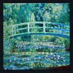 Claude Monet - Vatten Lilies och japanska bron Fototryck<br><div class="desc">Claude Monet - Vatten Lilies och japanska bron (1899)</div>