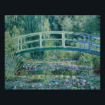 Claude Monet - Vatten Lilies och japanska bron Fototryck<br><div class="desc">Vatten Lilies och japansk Bridge av Claude Monet, 1899. Claude Monet var en av grundarna av Franskens intsionistiska målning och den mest konsekventa och skickliga utövaren av rörelsens filosofi att uttrycka sina uppfattningar före naturen, särskilt när det gäller landskapsmålning i luft. Uttrycket "Impressionism" härrör från titeln på hans målning Impression,...</div>