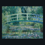 Claude Monet - Vatten Lilies och japanska bron Fototryck<br><div class="desc">Vatten Lilies och japansk Bridge av Claude Monet, 1899. Claude Monet var en av grundarna av Franskens intsionistiska målning och den mest konsekventa och skickliga utövaren av rörelsens filosofi att uttrycka sina uppfattningar före naturen, särskilt när det gäller landskapsmålning i luft. Uttrycket "Impressionism" härrör från titeln på hans målning Impression,...</div>