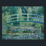 Claude Monet - Vatten Lilies och japanska bron Fototryck<br><div class="desc">Vatten Lilies och japansk Bridge av Claude Monet, 1899. Claude Monet var en av grundarna av Franskens intsionistiska målning och den mest konsekventa och skickliga utövaren av rörelsens filosofi att uttrycka sina uppfattningar före naturen, särskilt när det gäller landskapsmålning i luft. Uttrycket "Impressionism" härrör från titeln på hans målning Impression,...</div>