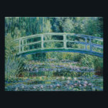 Claude Monet - Vatten Lilies och japanska bron Fototryck<br><div class="desc">Vatten Lilies och japansk Bridge av Claude Monet, 1899. Claude Monet var en av grundarna av Franskens intsionistiska målning och den mest konsekventa och skickliga utövaren av rörelsens filosofi att uttrycka sina uppfattningar före naturen, särskilt när det gäller landskapsmålning i luft. Uttrycket "Impressionism" härrör från titeln på hans målning Impression,...</div>