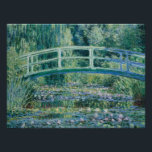 Claude Monet - Vatten Lilies och japanska bron Fototryck<br><div class="desc">Vatten Lilies och japansk Bridge av Claude Monet, 1899. Claude Monet var en av grundarna av Franskens intsionistiska målning och den mest konsekventa och skickliga utövaren av rörelsens filosofi att uttrycka sina uppfattningar före naturen, särskilt när det gäller landskapsmålning i luft. Uttrycket "Impressionism" härrör från titeln på hans målning Impression,...</div>