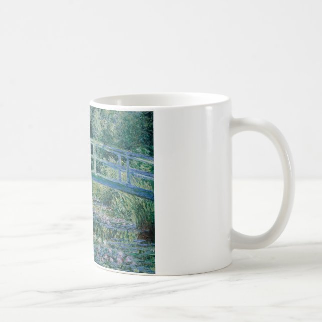 Claude Monet - Vatten Lilies och japanska bron Kaffemugg (Höger)