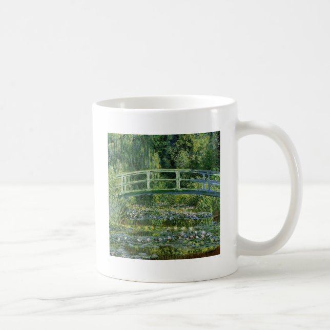 Claude Monet Vatten Lilies och japanska bron Kaffemugg (Höger)