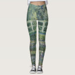 Claude Monet - Vatten Lilies och japanska bron Leggings<br><div class="desc">Claude Monet - Vatten Lilies och japanska bron</div>
