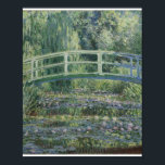 Claude Monet - Vatten Lilies och japanska bron Poster<br><div class="desc">Claude Monet - Vatten Lilies och japanska bron</div>