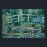Claude Monet - Vatten Lilies och japanska bron Poster<br><div class="desc">Vatten Lilies och japansk Bridge av Claude Monet, 1899. Claude Monet var en av grundarna av Franskens intsionistiska målning och den mest konsekventa och skickliga utövaren av rörelsens filosofi att uttrycka sina uppfattningar före naturen, särskilt när det gäller landskapsmålning i luft. Uttrycket "Impressionism" härrör från titeln på hans målning Impression,...</div>