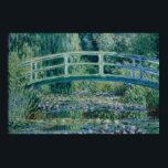 Claude Monet - Vatten Lilies och japanska bron Poster<br><div class="desc">Vatten Lilies och japansk Bridge av Claude Monet, 1899. Claude Monet var en av grundarna av Franskens intsionistiska målning och den mest konsekventa och skickliga utövaren av rörelsens filosofi att uttrycka sina uppfattningar före naturen, särskilt när det gäller landskapsmålning i luft. Uttrycket "Impressionism" härrör från titeln på hans målning Impression,...</div>