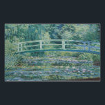 Claude Monet - Vatten Lilies och japanska bron Rektangulärt Klistermärke<br><div class="desc">Vatten Lilies och japansk Bridge av Claude Monet, 1899. Claude Monet var en av grundarna av Franskens intsionistiska målning och den mest konsekventa och skickliga utövaren av rörelsens filosofi att uttrycka sina uppfattningar före naturen, särskilt när det gäller landskapsmålning i luft. Uttrycket "Impressionism" härrör från titeln på hans målning Impression,...</div>