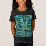 Claude Monet - Vatten Lilies och japanska bron T Shirt<br><div class="desc">Claude Monet - Vatten Lilies och japanska bron (1899)</div>