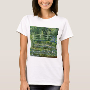 Claude Monet Vatten Lilies och japanska bron Tee Shirt