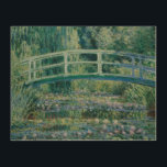 Claude Monet - Vatten Lilies och japanska bron Trätavla<br><div class="desc">Vatten Lilies och japansk Bridge av Claude Monet, 1899. Claude Monet var en av grundarna av Franskens intsionistiska målning och den mest konsekventa och skickliga utövaren av rörelsens filosofi att uttrycka sina uppfattningar före naturen, särskilt när det gäller landskapsmålning i luft. Uttrycket "Impressionism" härrör från titeln på hans målning Impression,...</div>