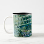 Claude Monet - Vatten Lilies och japanska bron Två-Tonad Mugg<br><div class="desc">Claude Monet - Vatten Lilies och japanska bron (1899)</div>