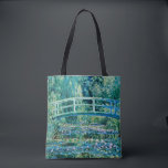 Claude Monet - Vatten Lilies och japanska bron Tygkasse<br><div class="desc">Claude Monet - Vatten Lilies och japanska bron (1899)</div>
