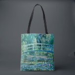 Claude Monet - Vatten Lilies och japanska bron Tygkasse<br><div class="desc">Claude Monet - Vatten Lilies och japanska bron (1899)</div>
