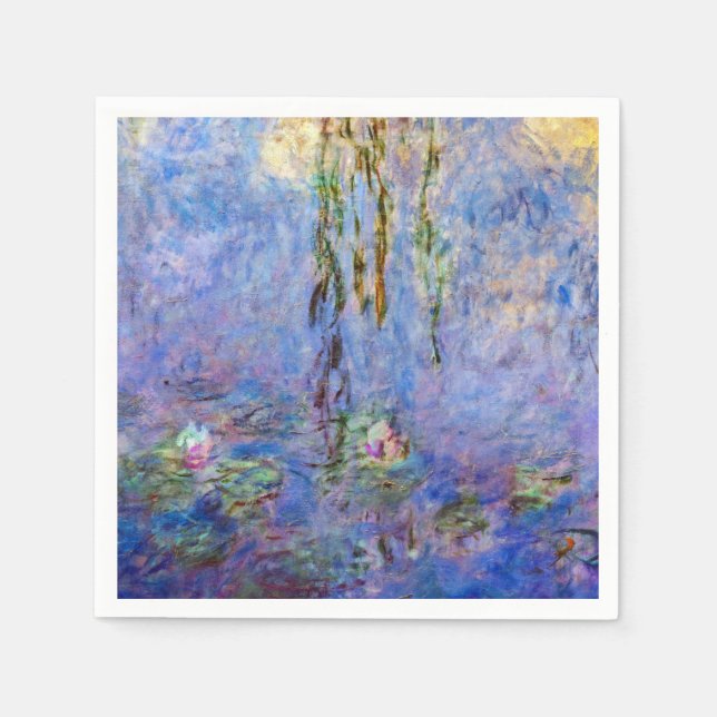 Claude Monet - Vatten Lilies Pappersservett (Framsidan)
