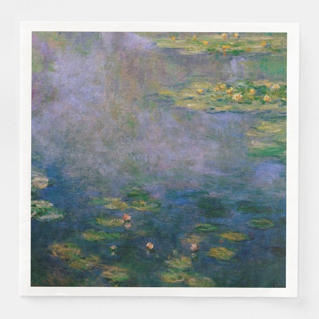 Claude Monet - Vatten Lilies Pappersservett (Framsida)