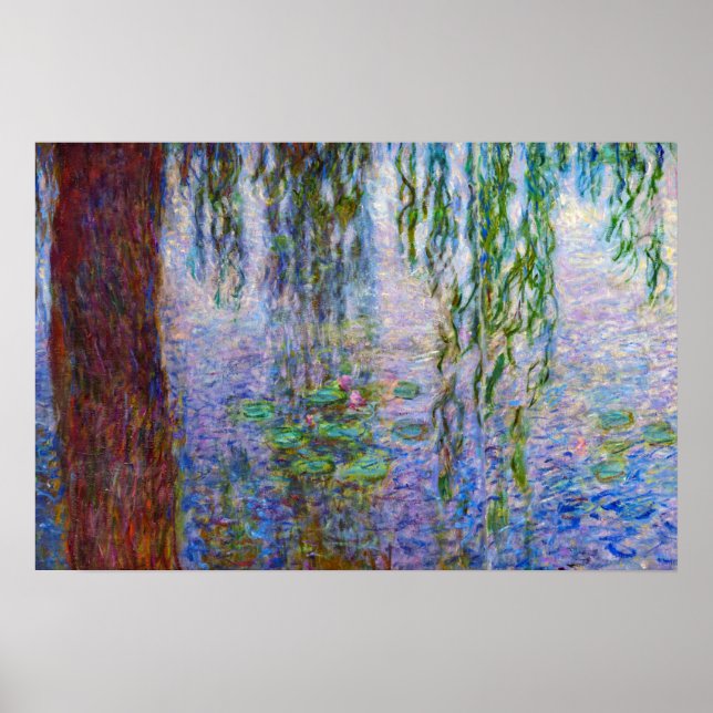 Claude Monet - Vatten Lilies Poster (Framsidan)