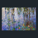 Claude Monet - Vatten Lilies Poster<br><div class="desc">Vatten Lilies / Nympheas av Claude Monet 1916-1919</div>