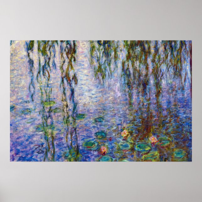 Claude Monet - Vatten Lilies Poster (Framsidan)