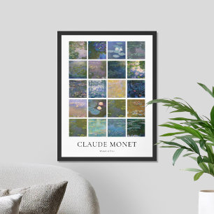 Claude Monet Vatten Lilies Poster