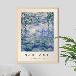 Claude Monet Vatten Lilies Poster