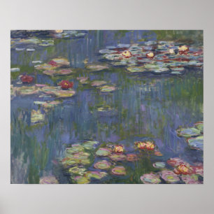 Claude Monet - Vatten Lilies Poster